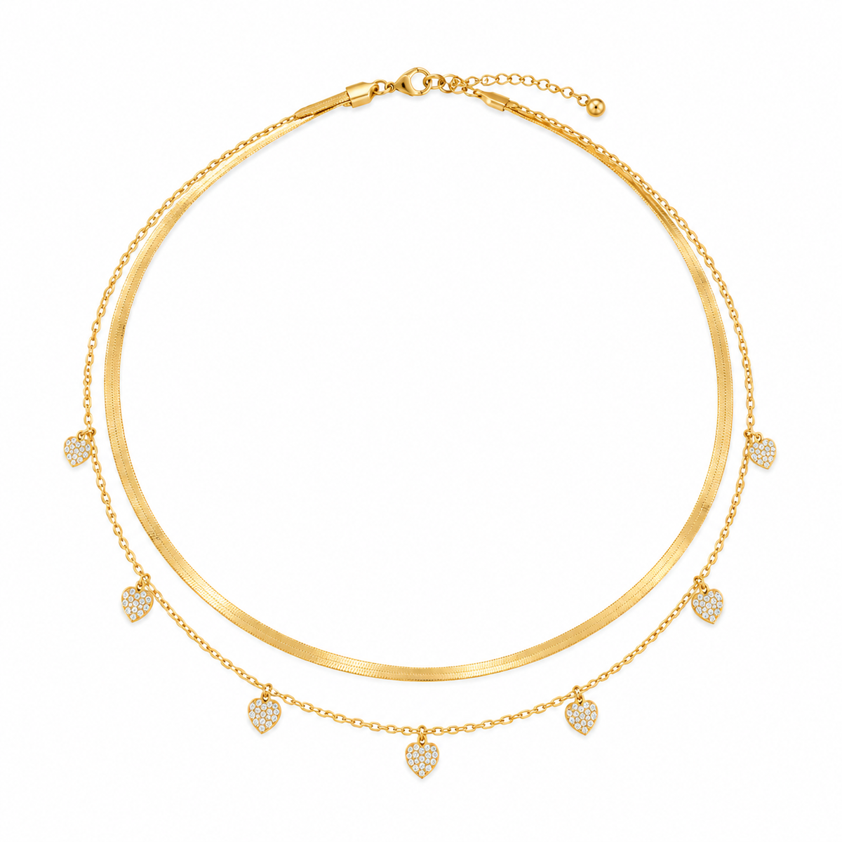 Cadena de cintura Dupla 18k